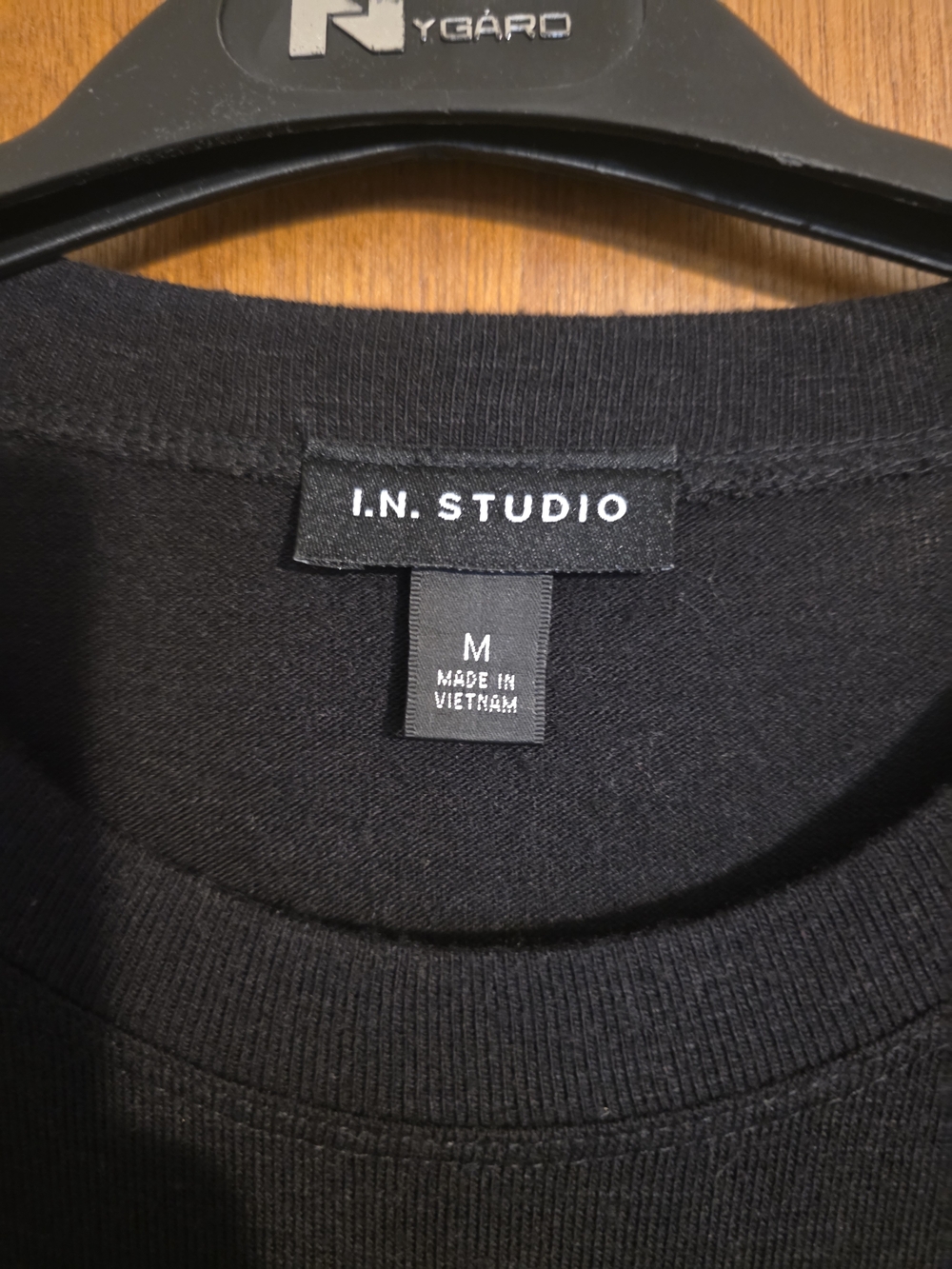 I.N. Studio Men's Black Crewneck Pullover Sweater